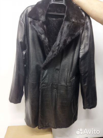 Мужская норковая шуба