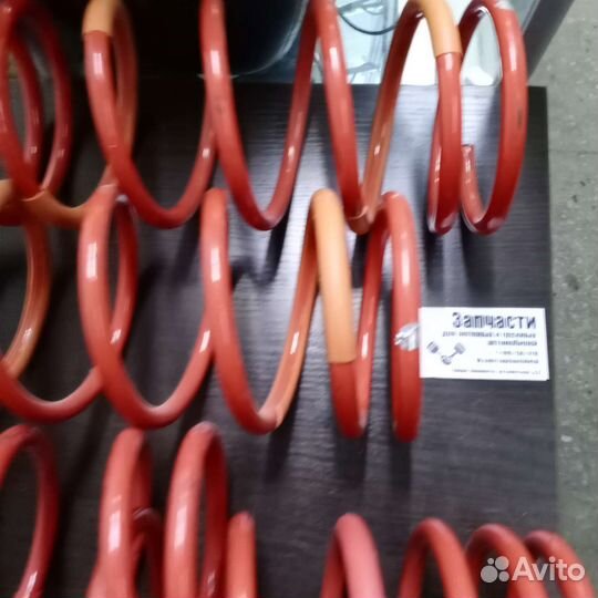 Пружины фобос спорт с занижением 50 мм ваз 2108