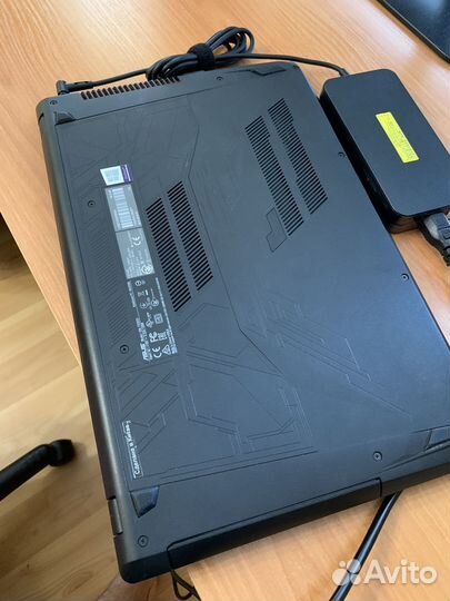 Игровой ноутбук asus i5 12gb озу gtx 1050 ti