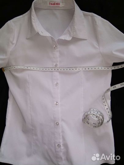 Блузка для девочки школьная 146