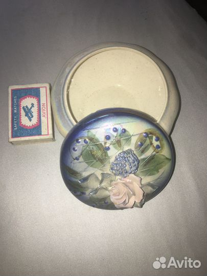 Шкатулка керамическая