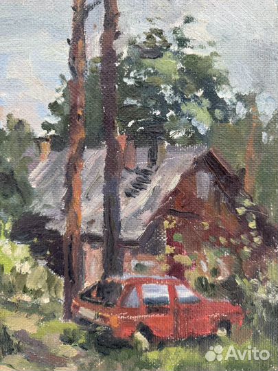 Картина маслом пейзаж