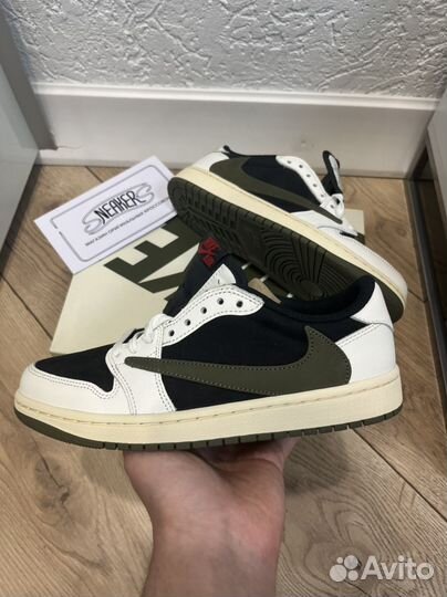 Nike Air Jordan 1 low OG x Travis Scott Olive