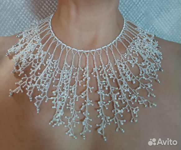 Колье из бисера