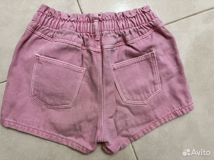 Джинсовые шорты Zara 104 см