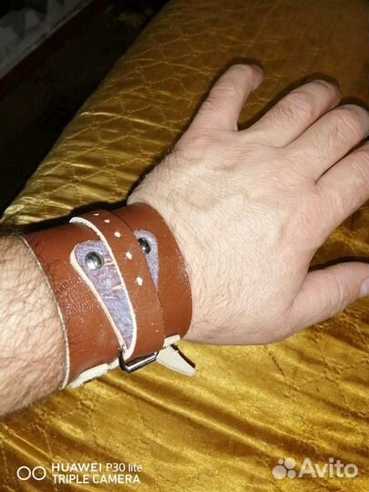 Напульсник кожанный СССР