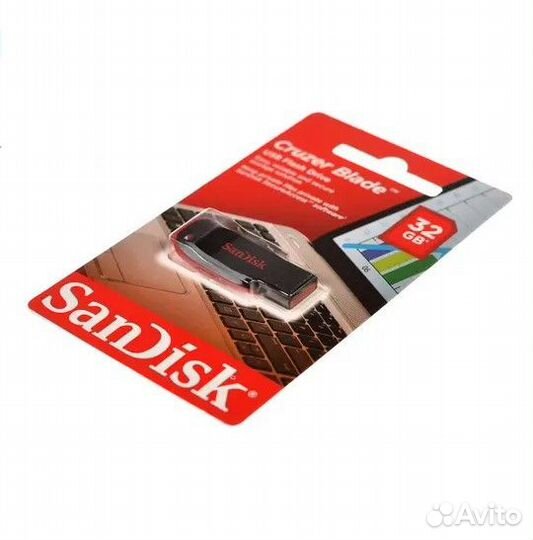 USB Flash накопитель 32GB SanDisk Cruzer #55017