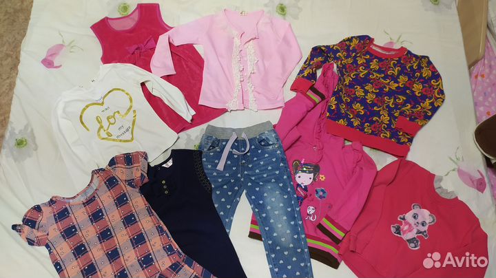 Вещи на девочку 104 110