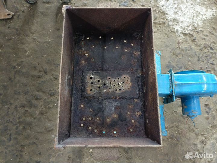 Самодельный Горн с электро поддувалом 12В