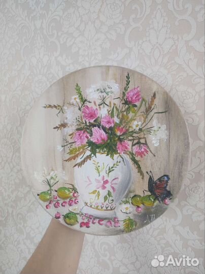 Картины маслом парой в наличии 