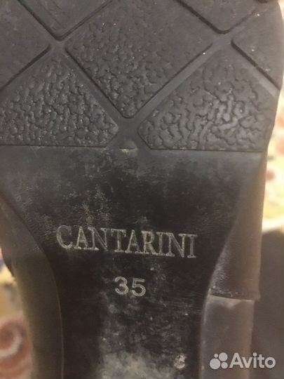 Сапоги зимние натуральная кожа размер 35