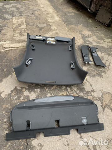 Обшивка потолка на Мерседес w205