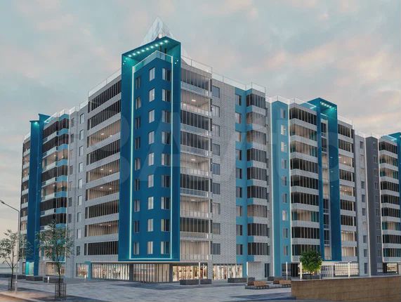 1-к. квартира, 50,4 м², 2/9 эт.