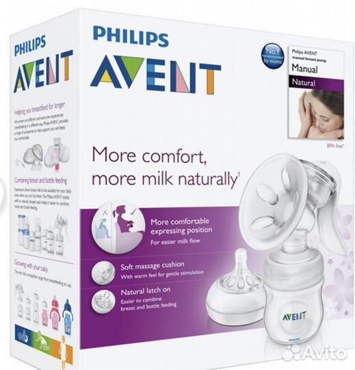 Молокоотсос ручной Avent