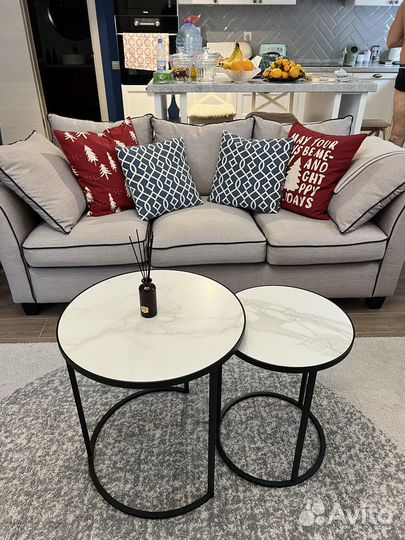 Диван трехместный не раскладной Garda Decor