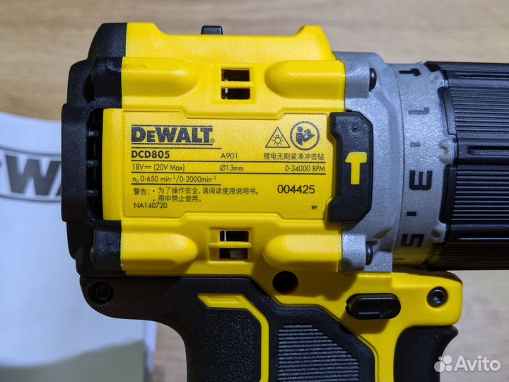 Шуруповерт DeWalt DCD 805N
