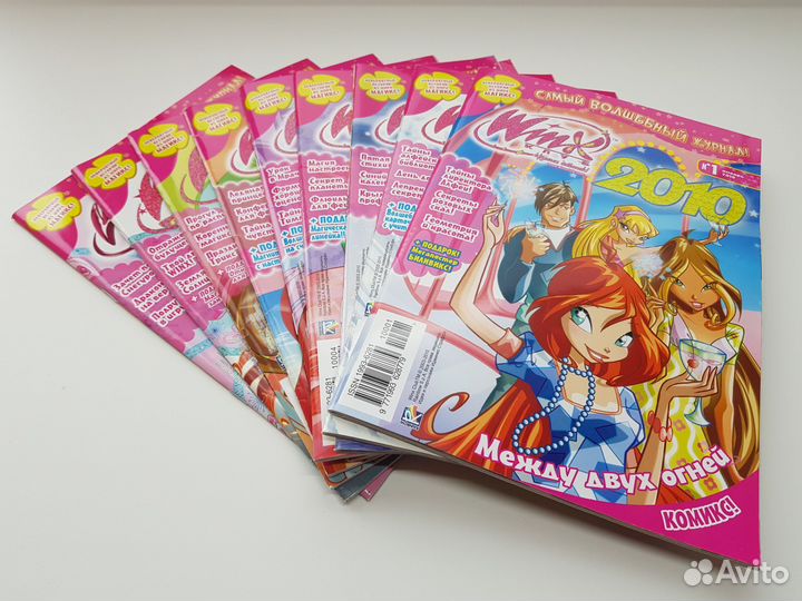 Winx книги журналы фигурки