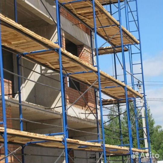 Аренда фасадных рамных лесов