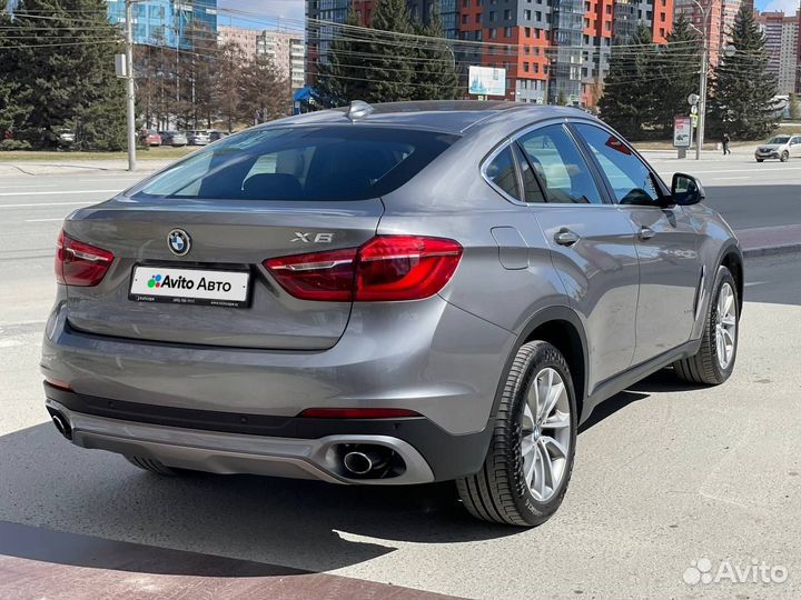 BMW X6 3.0 AT, 2017, 87 000 км