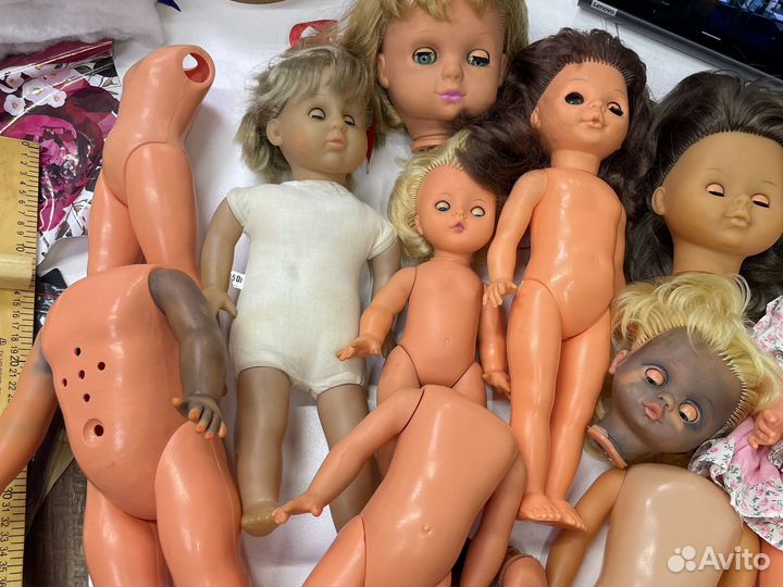 Куклы ГДР лот в реставрацию