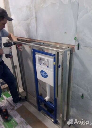 Ремонт ванной комнаты и санузла под ключ