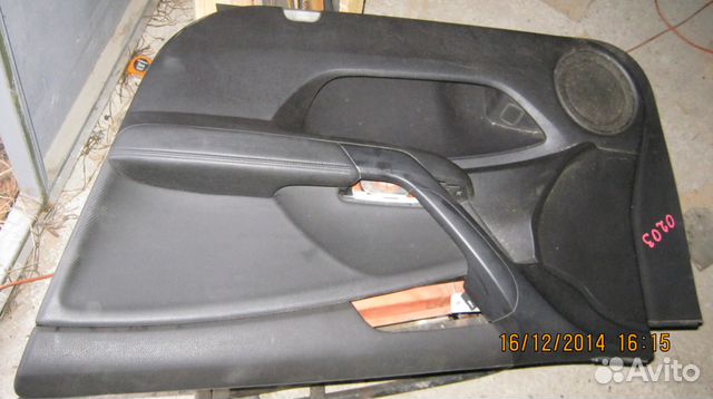 Обшивка двери передней правой Honda Accord 8