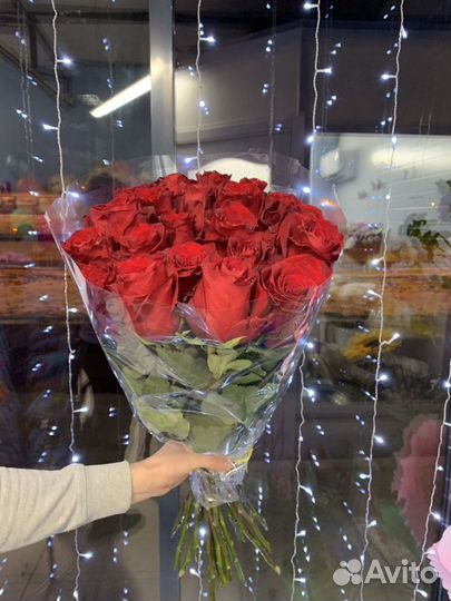 Букет из 25 роз Эквадор цветы