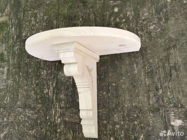 Полка для цветов настенная. Консоль для кухни