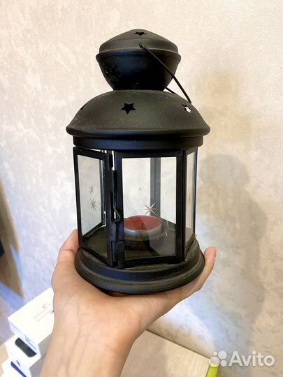 Фонарь для свечи IKEA