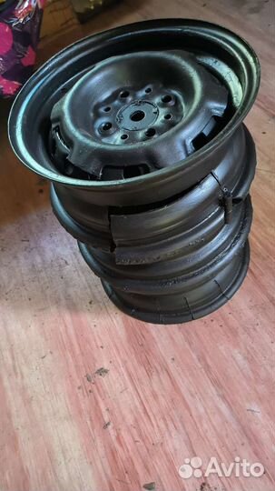 Печь для казана из дисков