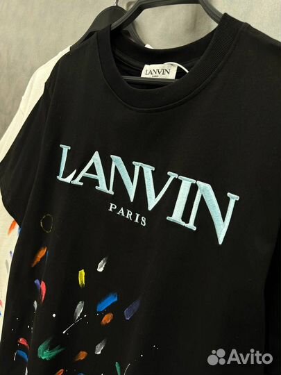 Lanvin футболка оверсайз (хит 2024)