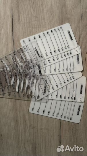 Бокс с палетками для ресниц