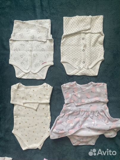 Пакет вещей для новожденной девочки, гардероб 0-3