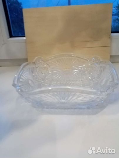 Хрустальные салатники СССР