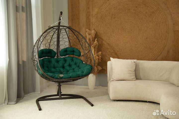 Подвесное кресло кокон Для двоих