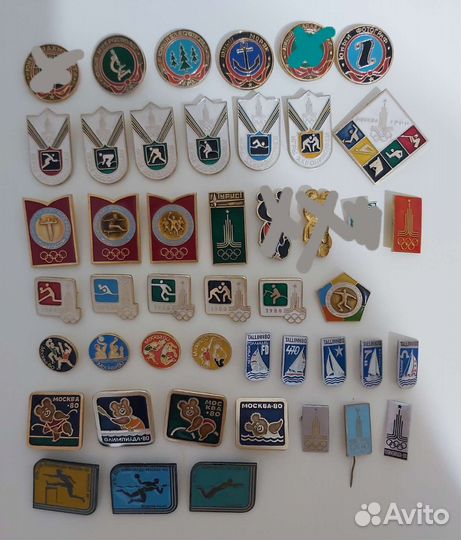 Значки СССР. Олимпиада 80. Юный пионер