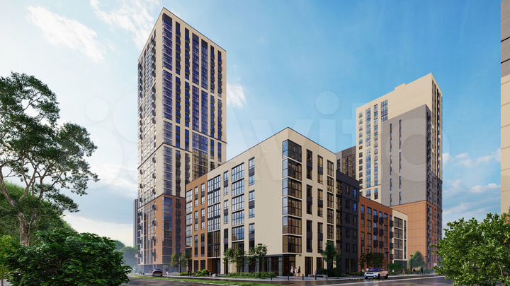 4-к. квартира, 86,7 м², 9/30 эт.