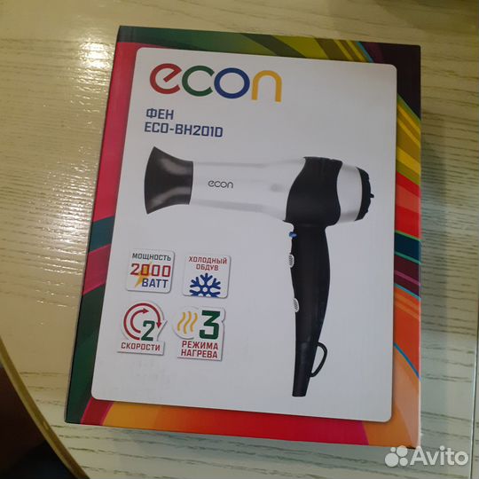 Фен для волос новый