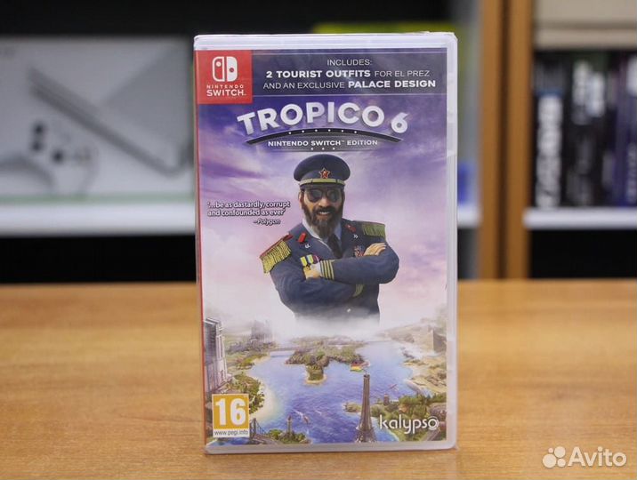 Tropico 6 Nintendo Switch, русская версия