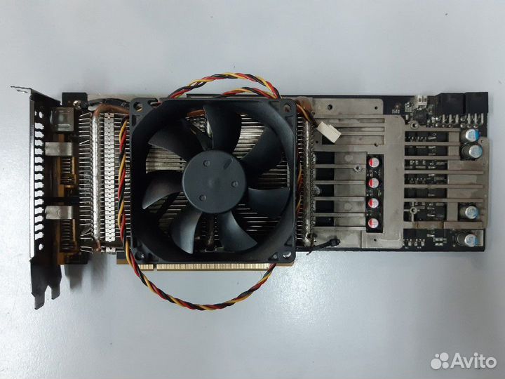 Видеокарта zotac GTX 275 (Снята турбина)