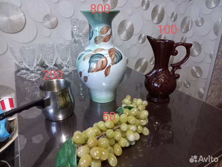 Хрусталь, стекло