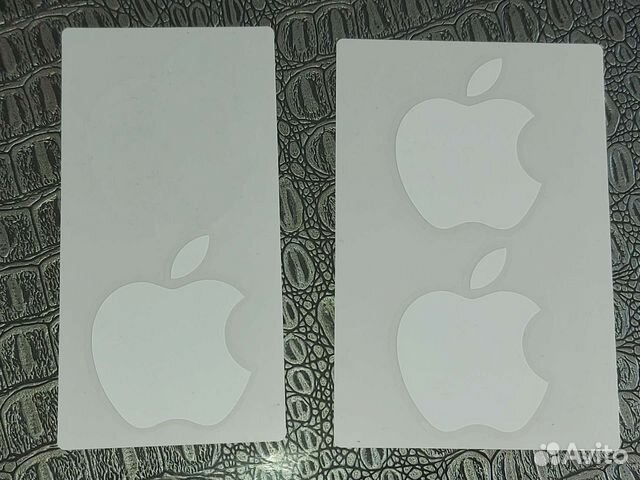 Наклейки apple