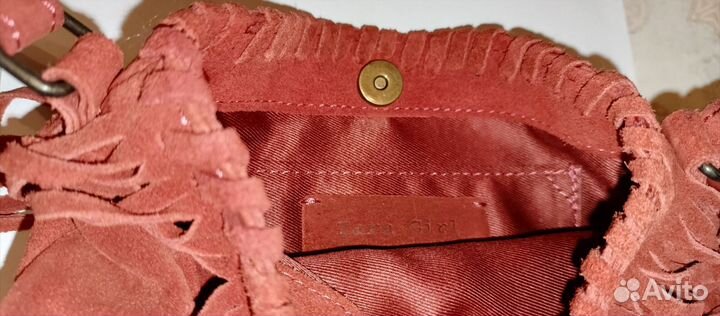 Сумка натуральная замша для Юлии