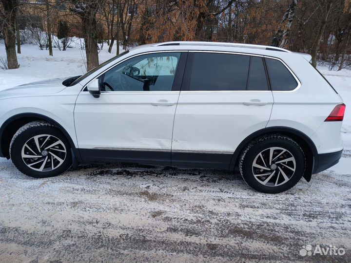 Дверь задняя левая Volkswagen Tiguan