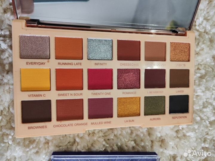 Палетки теней catrice, revolution, Vivienne sabo