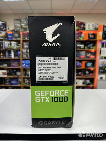 Gigabyte Aorus Gtx1080 8GB 11gbps
