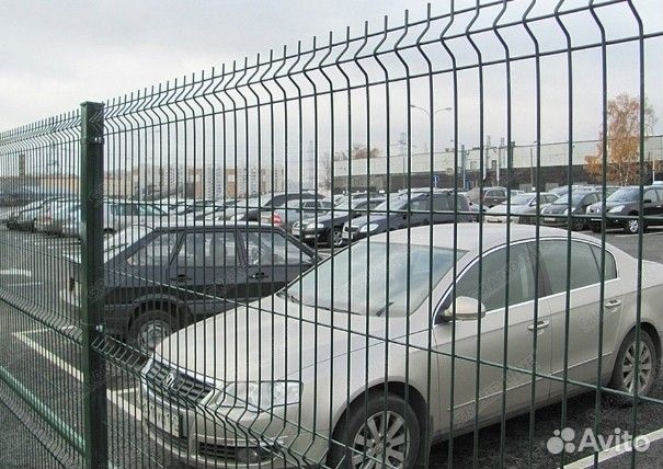 Забор сетка 3D
