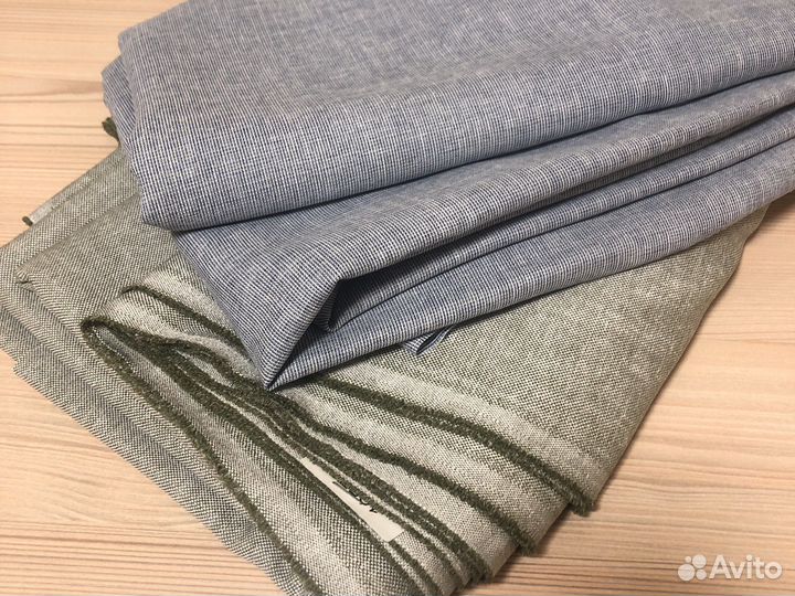 Ткань плательно-костюмная под лен