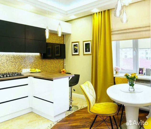 Кухонный гарнитур угловой в потолок на заказ