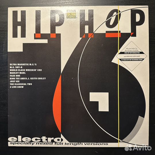 Сборник Street Sounds Hip Hop Electro 16 (Англия)